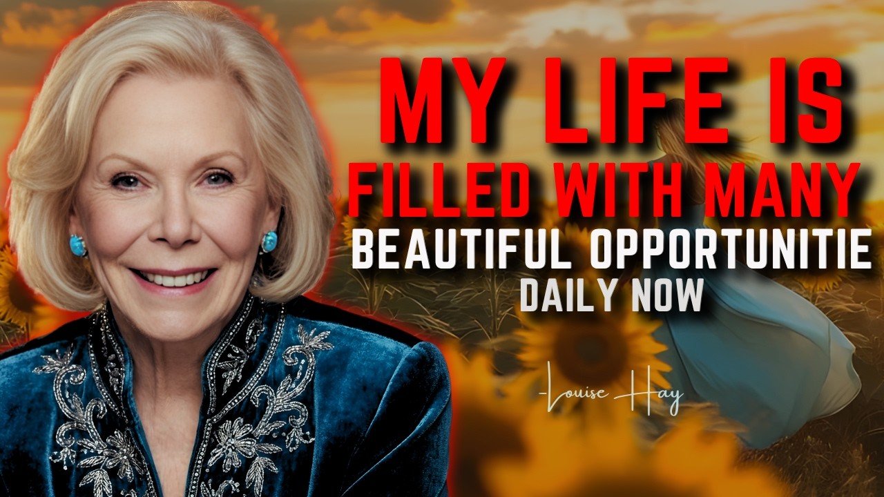 My Life Is Filled with Beautiful Opportunities | Louise Hay Inspired