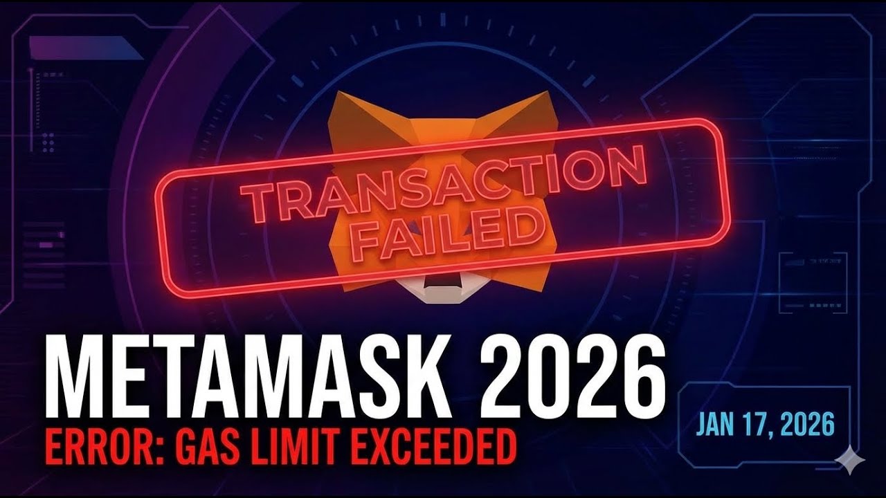 Fix MetaMask Transaction Failed | Pending, ETH Transaction Pending..(2026)