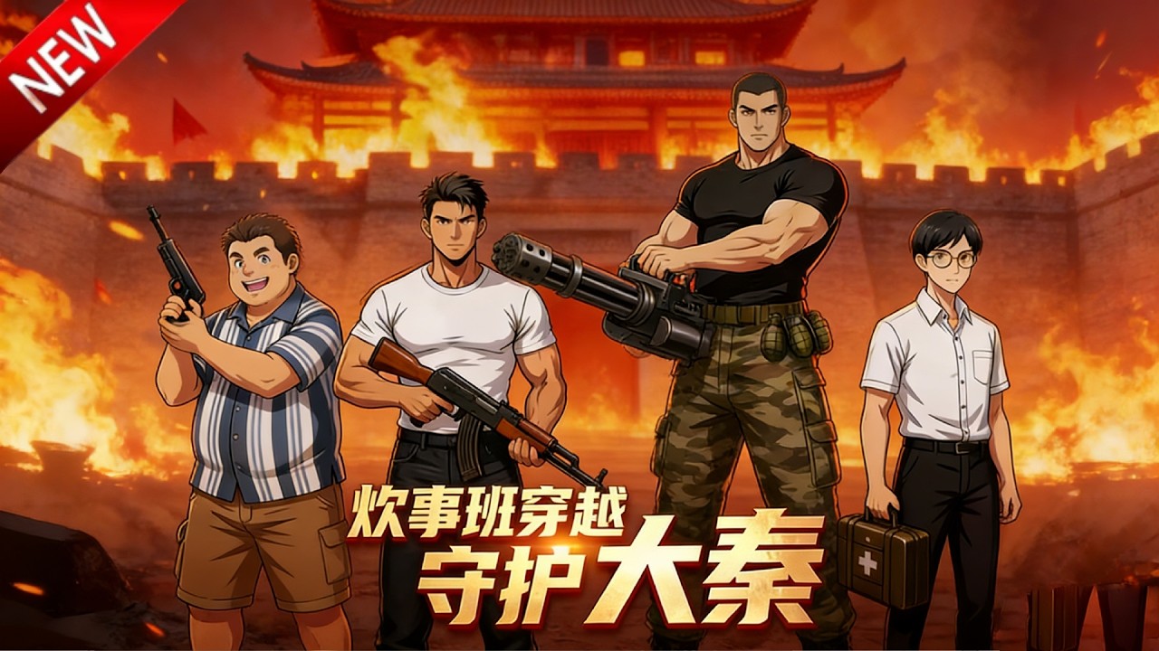 💥【新番上线】退伍兵王带军火库横扫乱世，SSSS 级战力，F 级斥候也敢来送？《炊事班穿越：守护大秦》全集 Multi SUB #热血 #漫剧 #动漫魔女