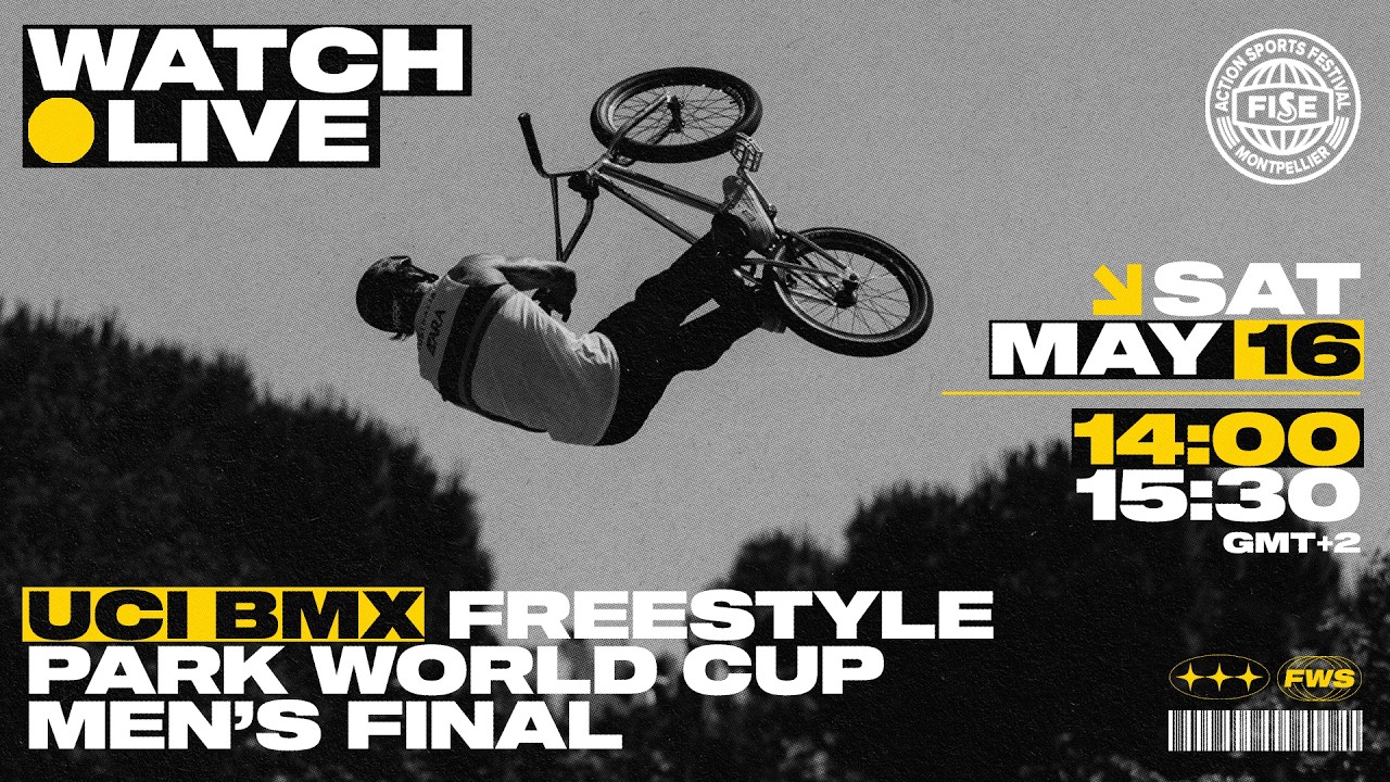 ПРЯМАЯ ТРАНСЛЯЦИЯ FISE MONTPELLIER 26 | Финал Кубка мира UCI по BMX-фристайлу в парке среди мужчин