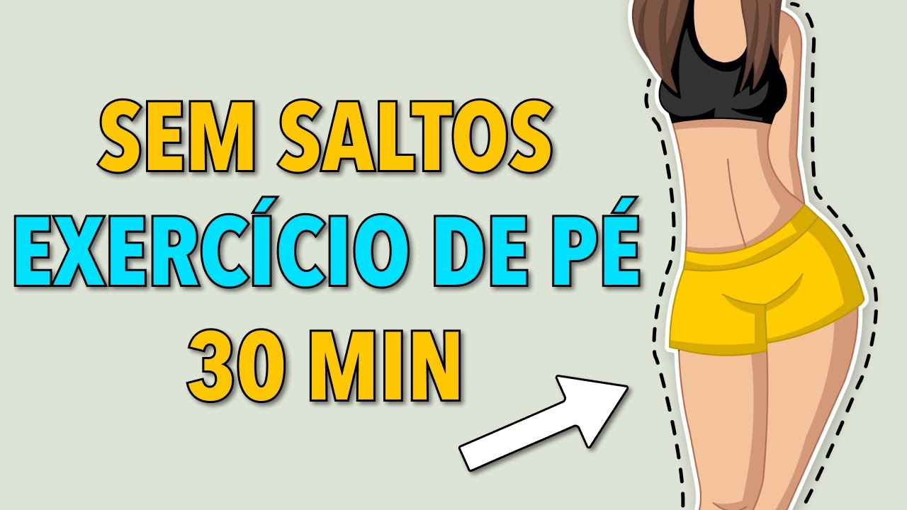 30-MIN TREINO CORPO COMPLETO - SEM SALTOS, TUDO DE PÉ