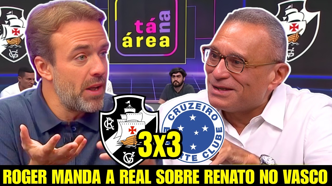 ROGER RASGA SOBRE O VASCO E RENATO GAÚCHO | MARACANÃ VAI VIRAR CALDEIRÃO VASCO x FLUMINENSE | VASCO+