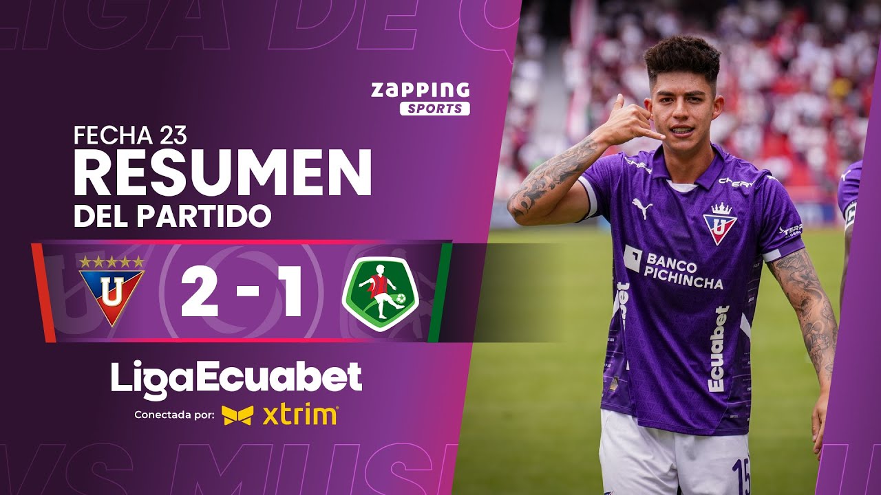 Liga de Quito 2 - 1 Mushuc Runa / Fecha 23 / Liga Ecuabet conectada por Xtrim