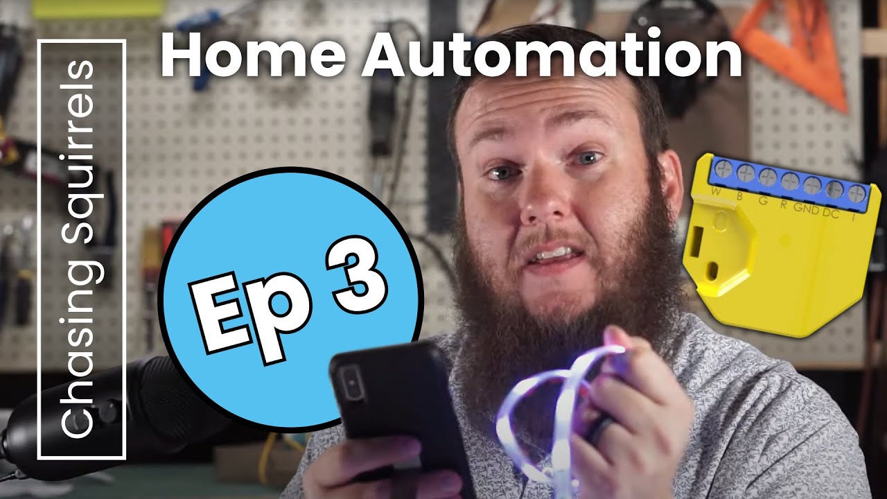 Home Automation Squirrel 3: Setting up the Shelly RGBW2 Part 1
