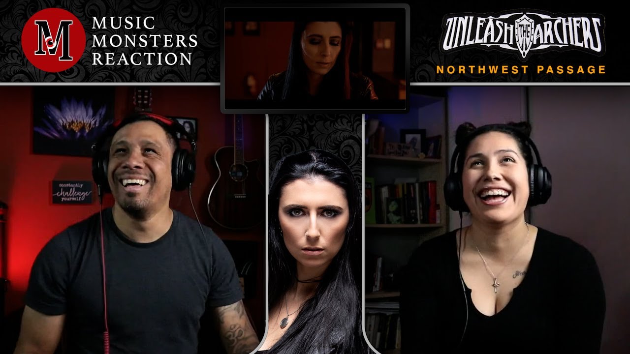 NORTHWEST PASSAGE - UNLEASH THE ARCHERS REACTION - MUSIC MONSTER REACTION