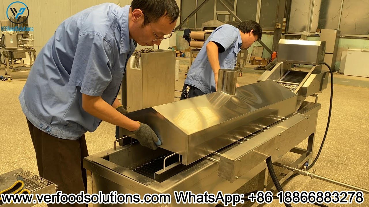How To Install and Feed Oil To The Continuous Fryer Machine?
