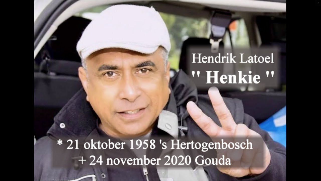 Eerbetoon en laatste groet aan Henk Latoel