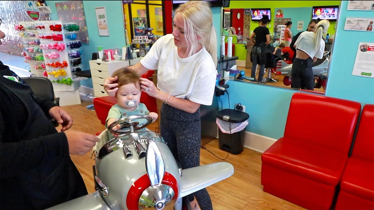 Baby Sutton's First Haircut
