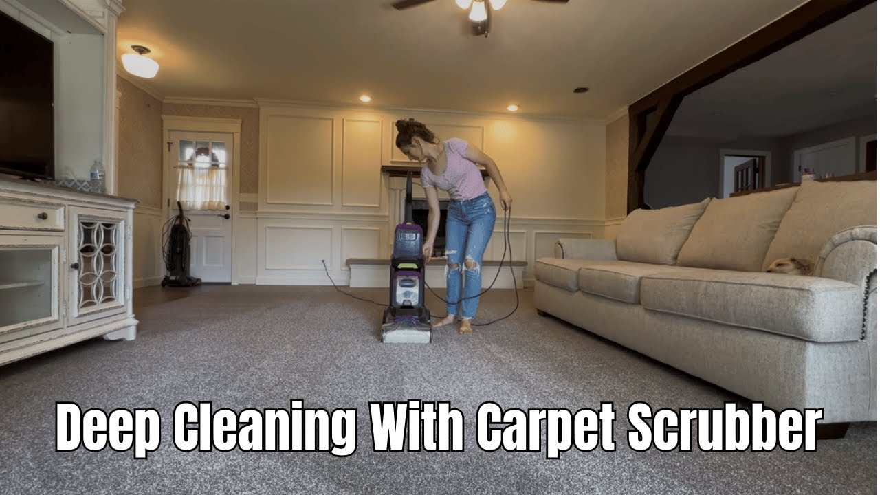 3 Hours of Relaxing Bissell Carpet Cleaner In Action