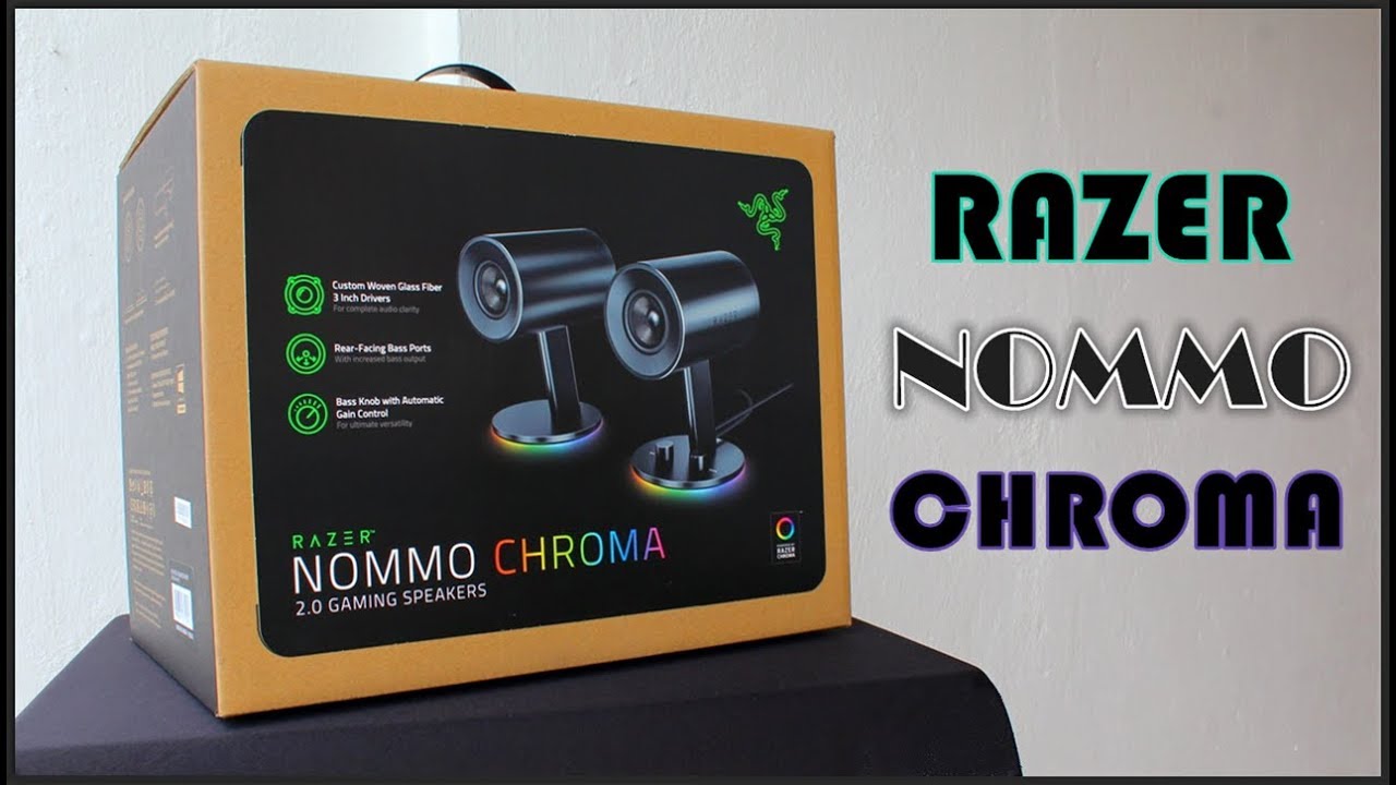 [ UNBOXING + SOUND TEST ] - RAZER NOMMO CHROMA