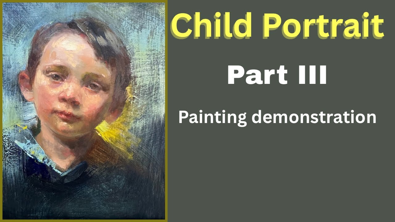 Child Portrait: Painting Light, part 3