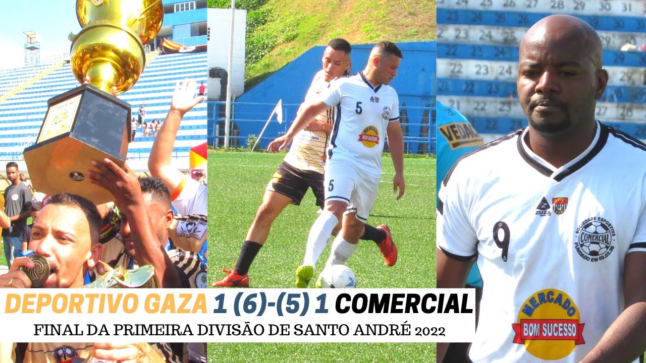 Deportivo Gaza 1 (6)-(5) 1 Comercial | Final da Primeira Divisão de Santo André 2022