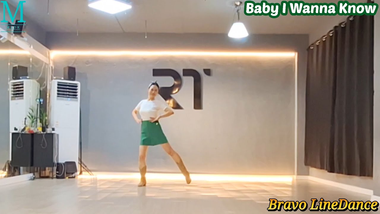 Baby I Wanna Know/32C 4W/초급라인댄스/#bravolinedance #mldk #금천구
