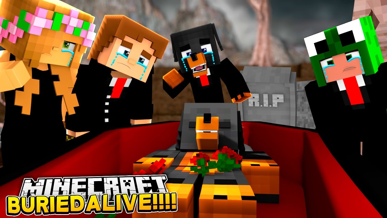 BURIED ALIVE - Minecraft Disaster - Little Baby Max Roleplay