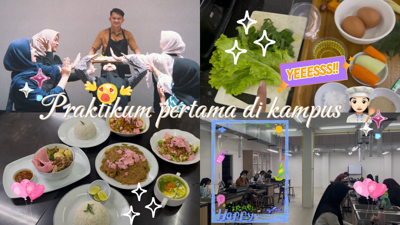 Day 1 praktikum di kampus 👩🏻‍🍳🏫🤏🏻