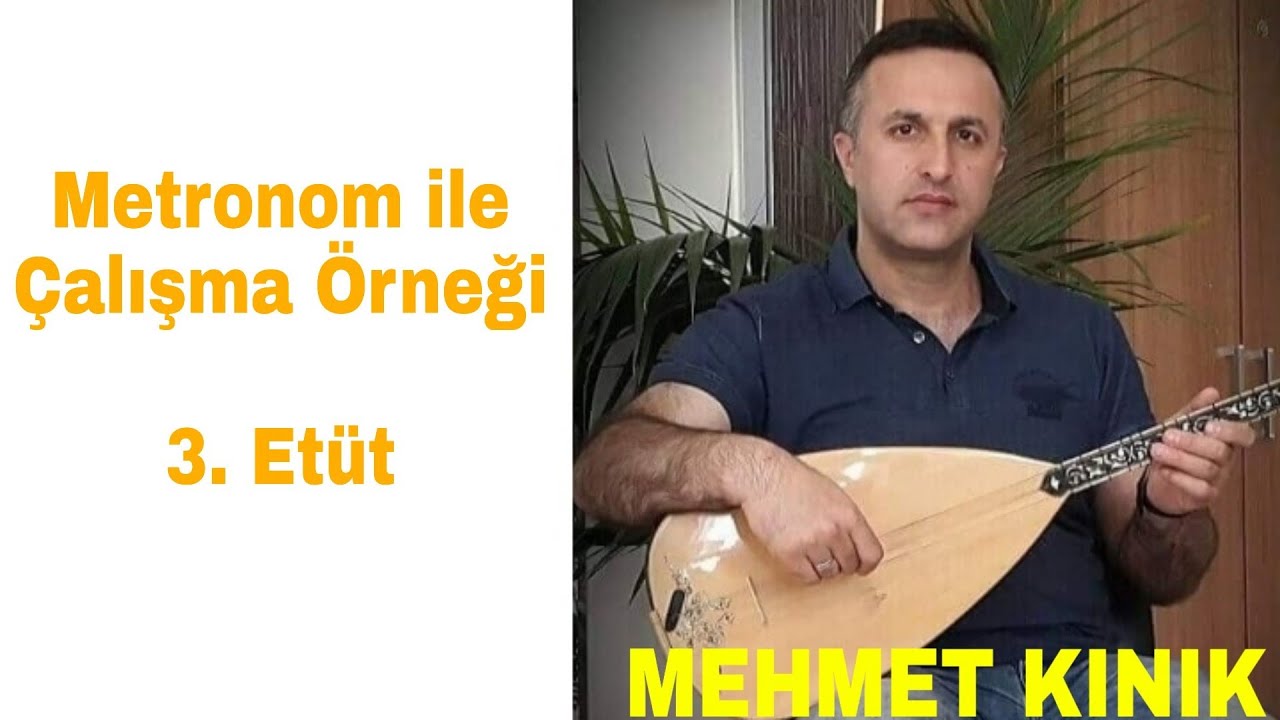 Metronom ile çalışma örneği - 3. Etüt
