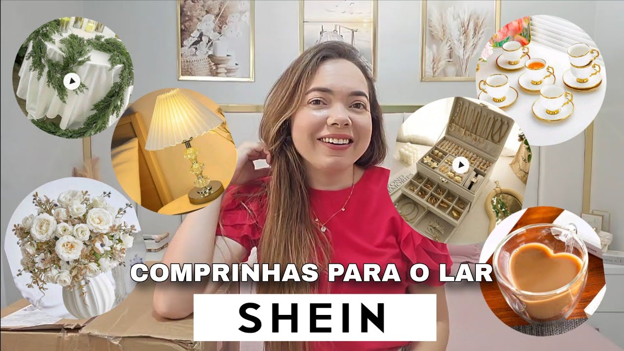 DECOREI A CASA COM COMPRINHAS DA SHEIN |  COMPRINHAS PARA O LAR 