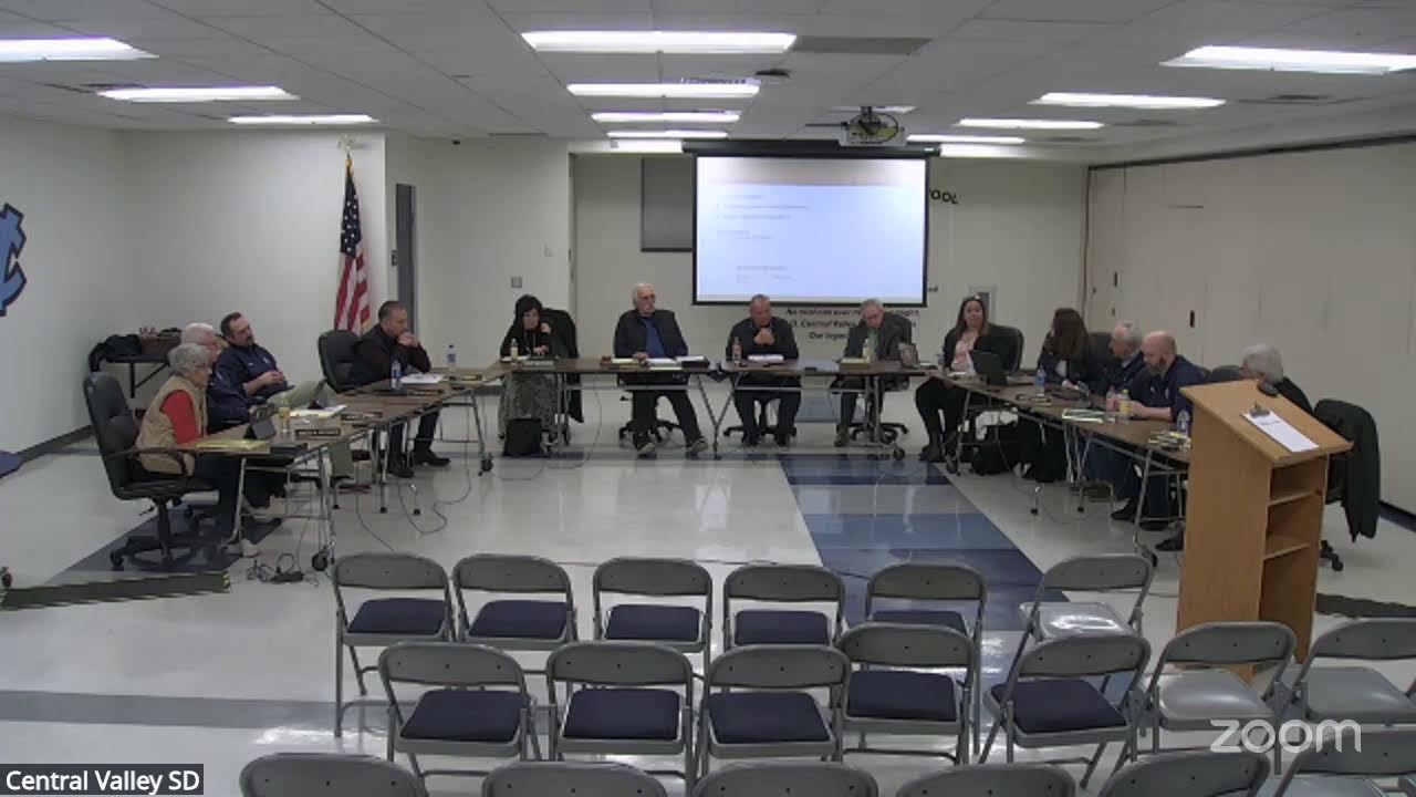 CVSD February 11, 2026, School Board Work Meeting