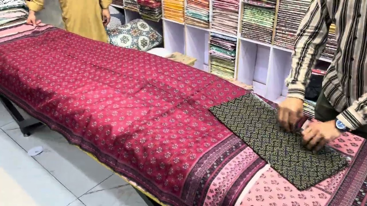 Orignal Dresses Bana Dora Swiss lawn fabric unstich Pakistani shalwar kameez dubata wholesale fsd