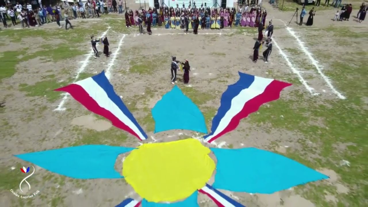 Assyrian folk dance show | Ornina folklore group | Akitu 6772
