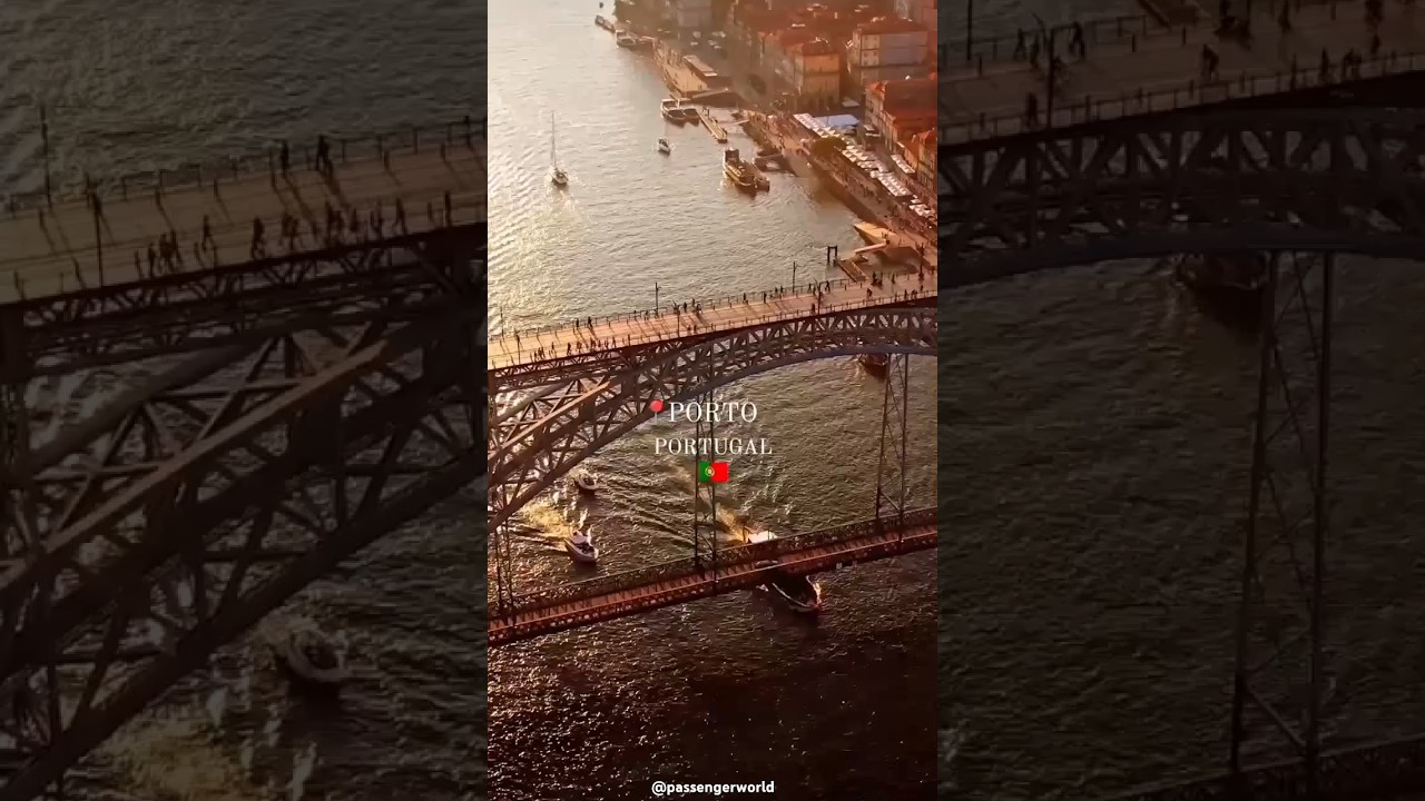 THIS IS 📍PORTO PORTUGAL 🇵🇹 AMAZING CITY 🏙️@Passenger_World #porto #portugal #explore #travel