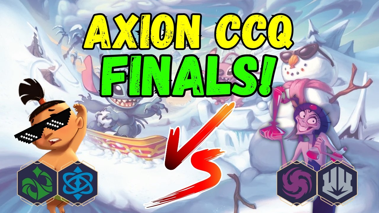 Axion CCQ FINALS!! | PS Beatdown! | Disney Lorcana