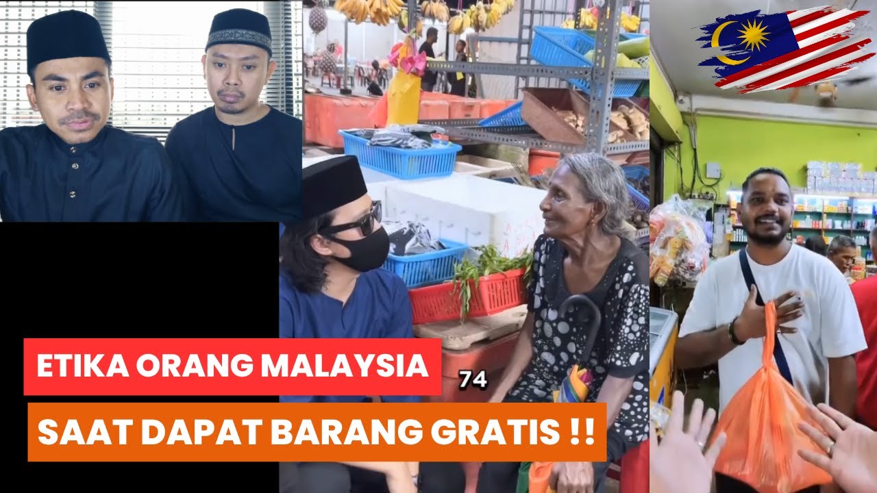 ETIKA Orang Malaysia Saat Mendapat Barang GRATIS !!