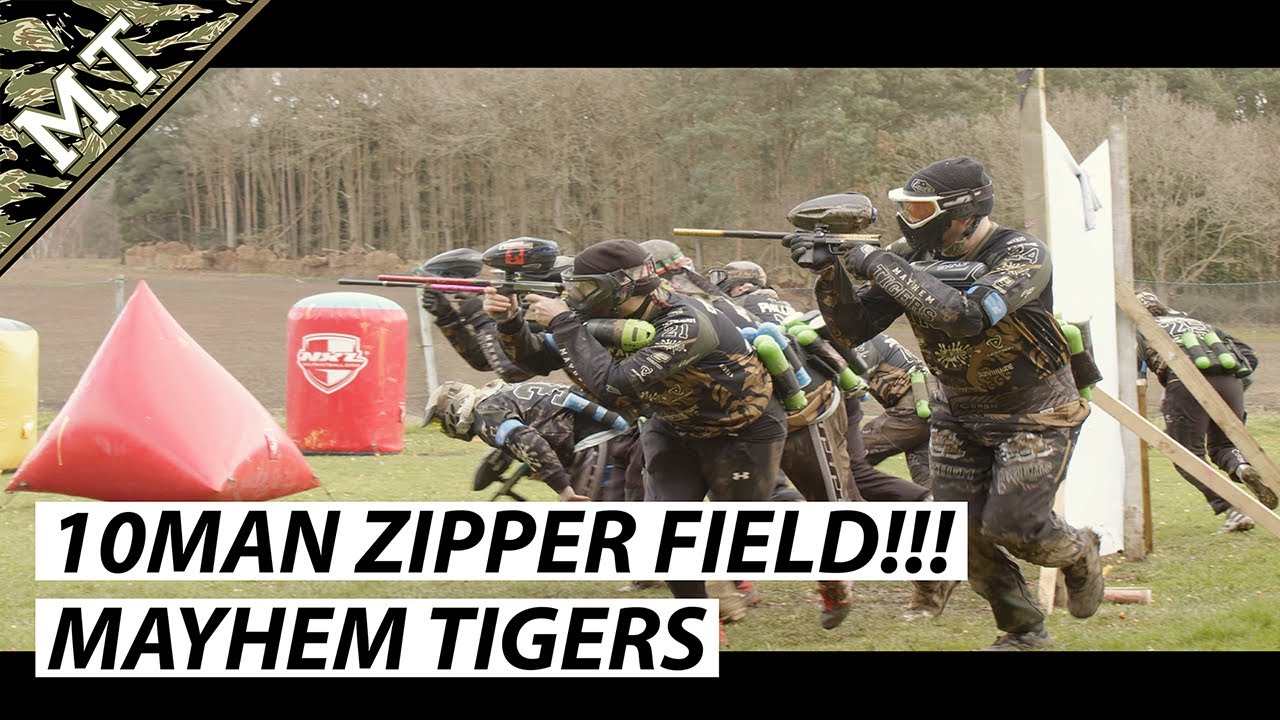 Speedball Paintball Tournament - Epic Zipper Field - Mayhem Tigers Paintball Team Hit the Podium