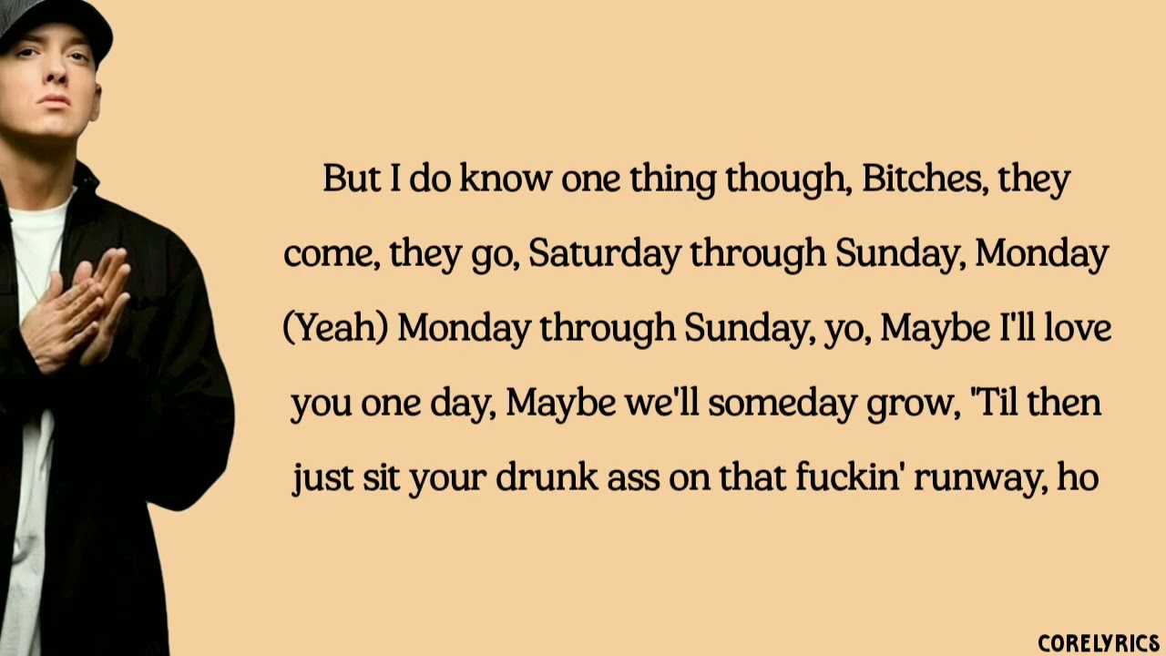 Eminem - Superman (lyrics)