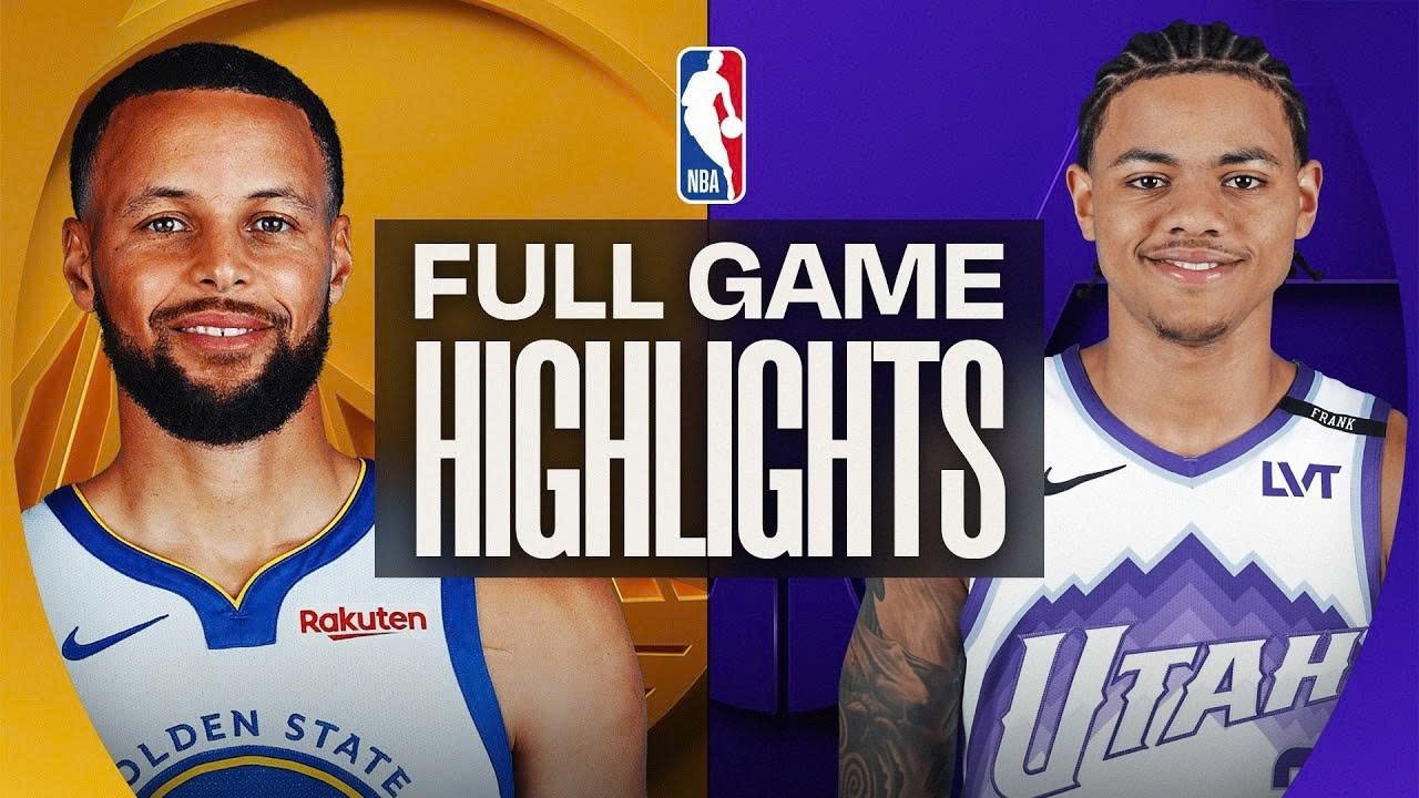 Golden State Warriors vs Utah Jazz Full Game Highlights - March 09,2026 | NBA