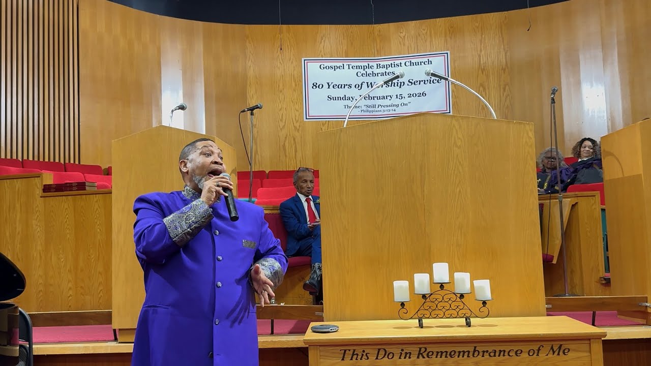 Mt. Hermon Baptist Church Celebrates Gospel Temple Baptist Church’s 80th Year Anniversary 