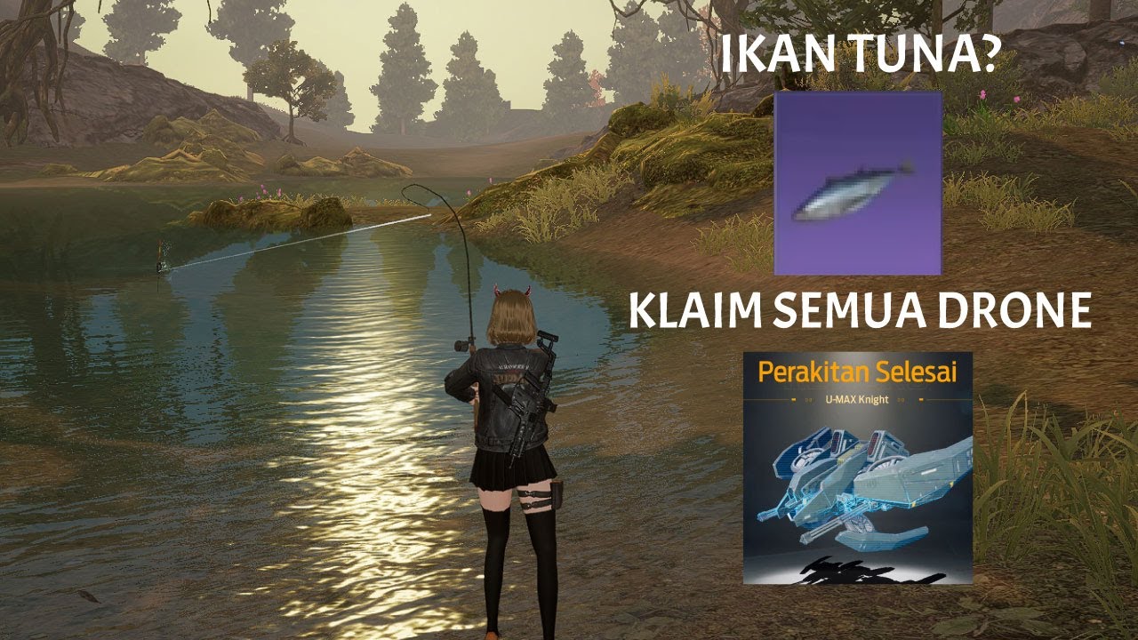 Cara dapet ikan TUNA Klaim semua DRONE dan Map Kotak Material Radiasi - Jawab pertanyaan
