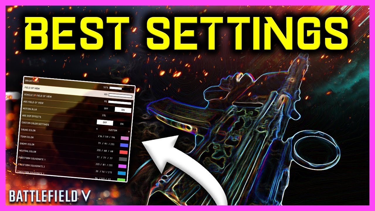 (NEW) Battlefield 5 BEST Settings 2021 ( Console PS5 / XBOX X )