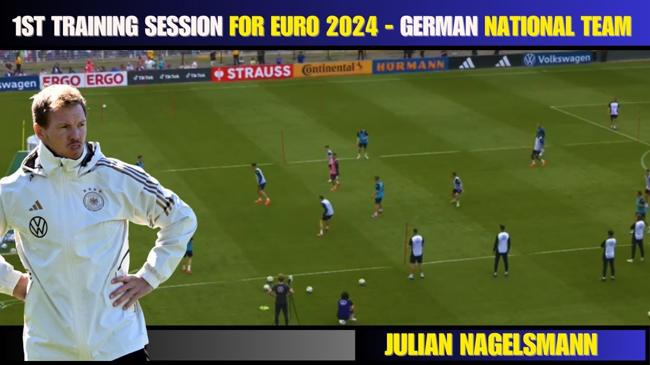 🎯Первая тренировка перед ЕВРО-2024 — сборная Германии / Юлиан Нагельсманн
