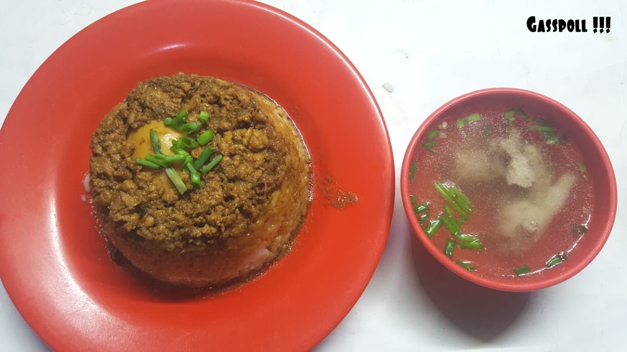 Kreasi Baru Membuat Nasi Tim Ayam Isi Telor Bulat Didalam | Cooking Team Rice With Egg Inside Tutor