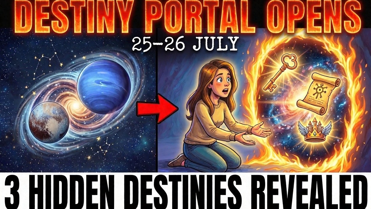Neptune-Pluto Portal Opens - 3 Hidden Parts of Your Destiny Are Being Revealed (July 25)