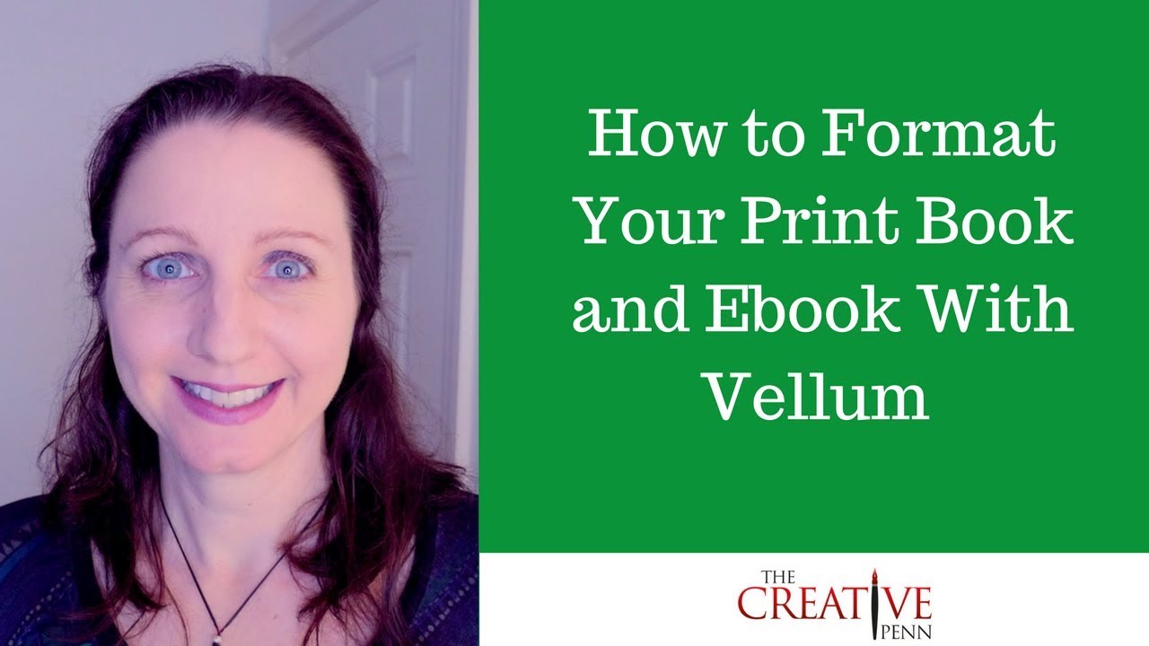 How To Format Your Ebook and Print Book With Vellum
