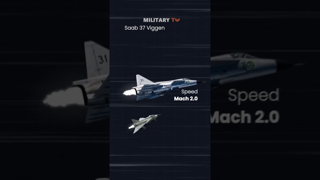 Saab 37 Viggen &mdash; шведский небесный зверь времён холодной войны. Сможет ли он бросить вызов лучшим...