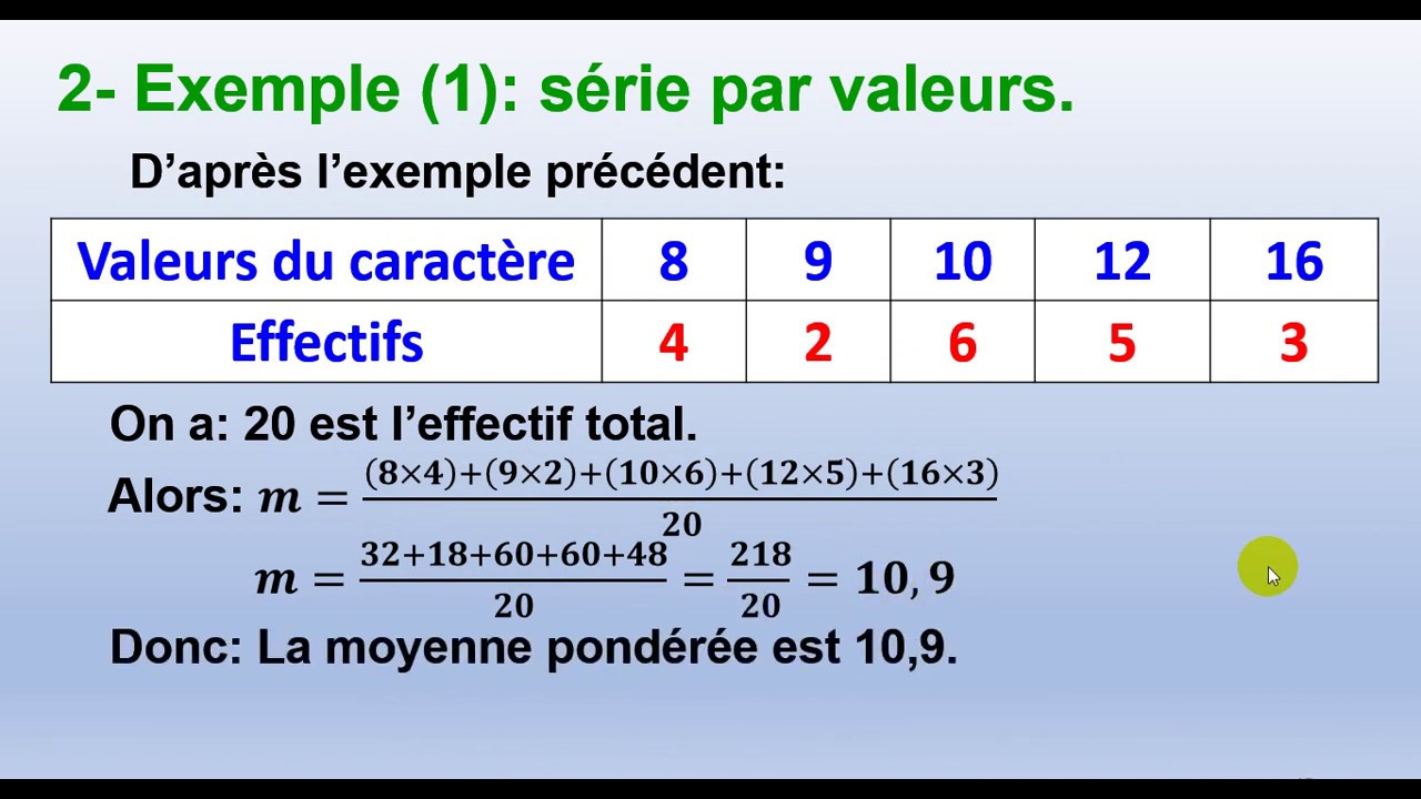 Statistiques / 2APIC