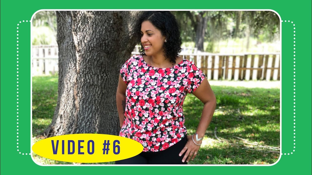 Butterick 6214 Sew Along with Crafty Gemini: Video #6: Sewing front, back & sleeves