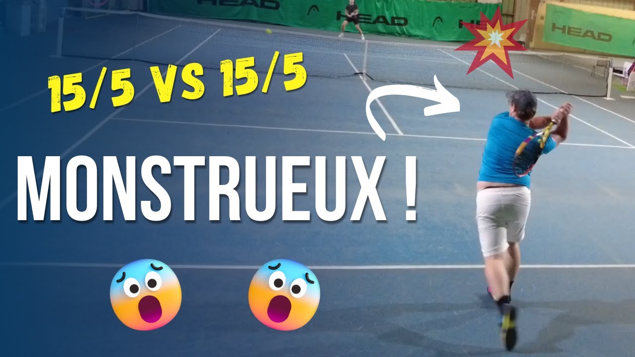 Son REVERS EST INJOUABLE 2 !! 😱🔥- 1e tour Marolles Match officiel (Tennis amateur)