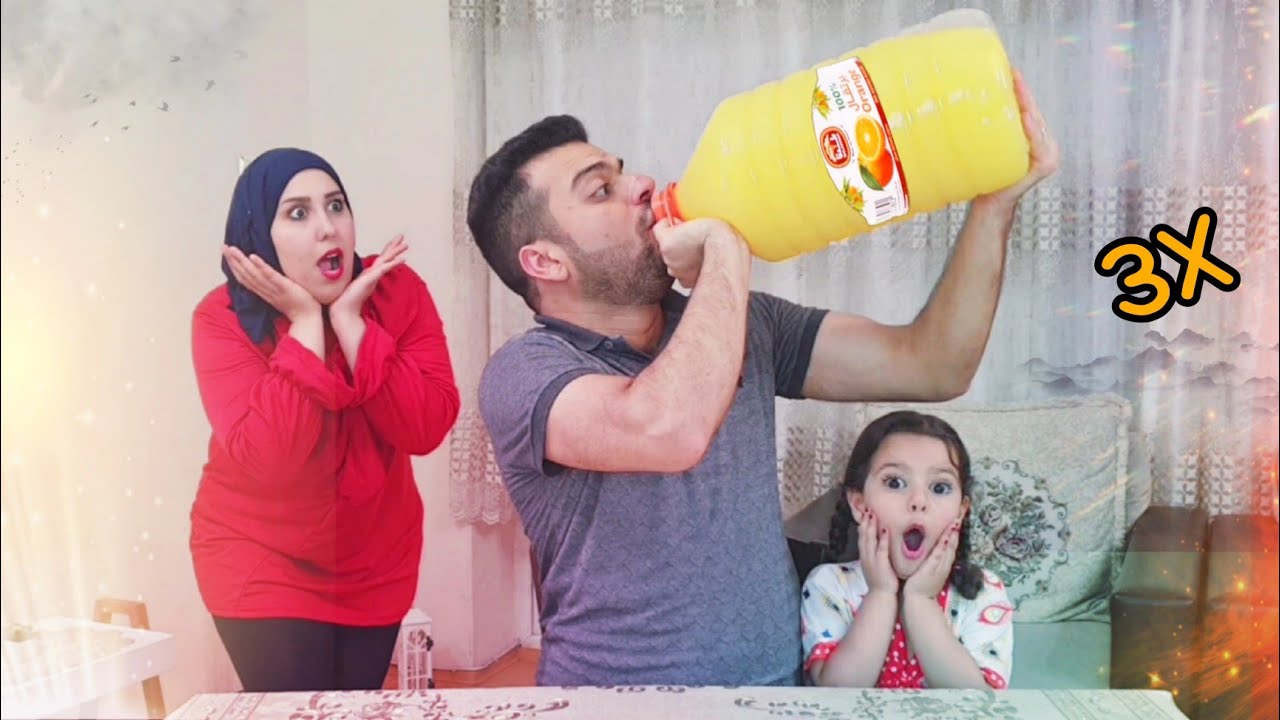 تحدي العصير العملاق ٣٠ لتر | نهاية سيئة 😢