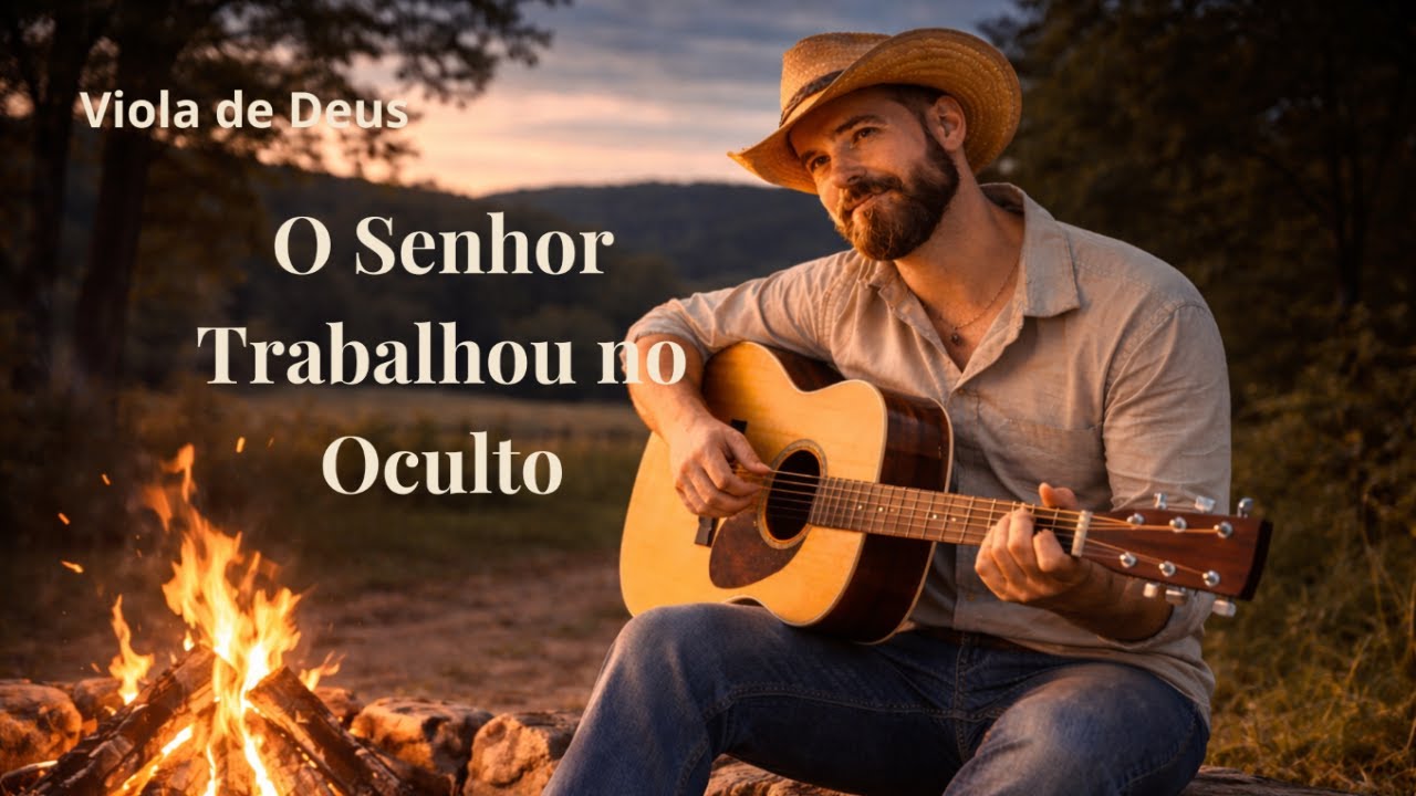 O Senhor Trabalhou no Oculto | Moda de Viola Gospel | Viola de Deus