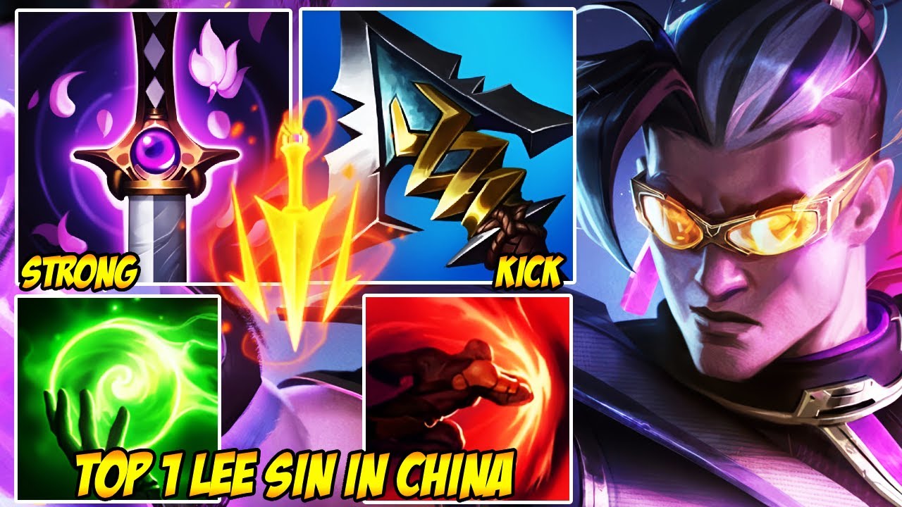 WILD RIFT CHINA TOP 1 LEE SIN - LEE SIN CONTROLLED THE ENTIRE GAME BY HIMSELF