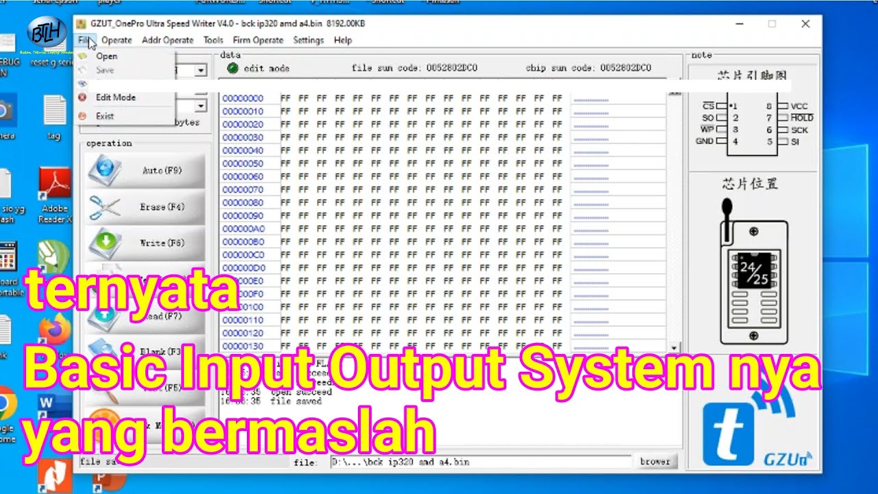 memperbaiki lenovo IdeaPad 320 no display