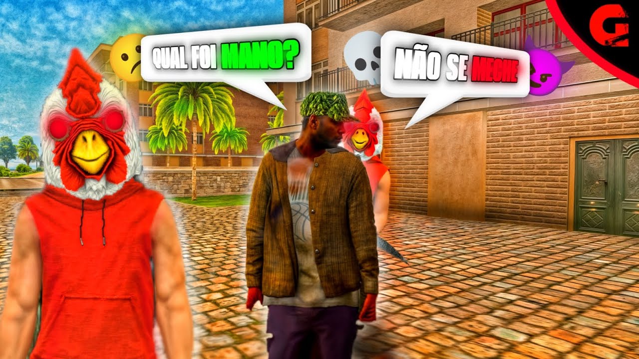 Eu Sou O FRANGO Mais PERIGOSO Do - Rio Rise Roleplay 💀