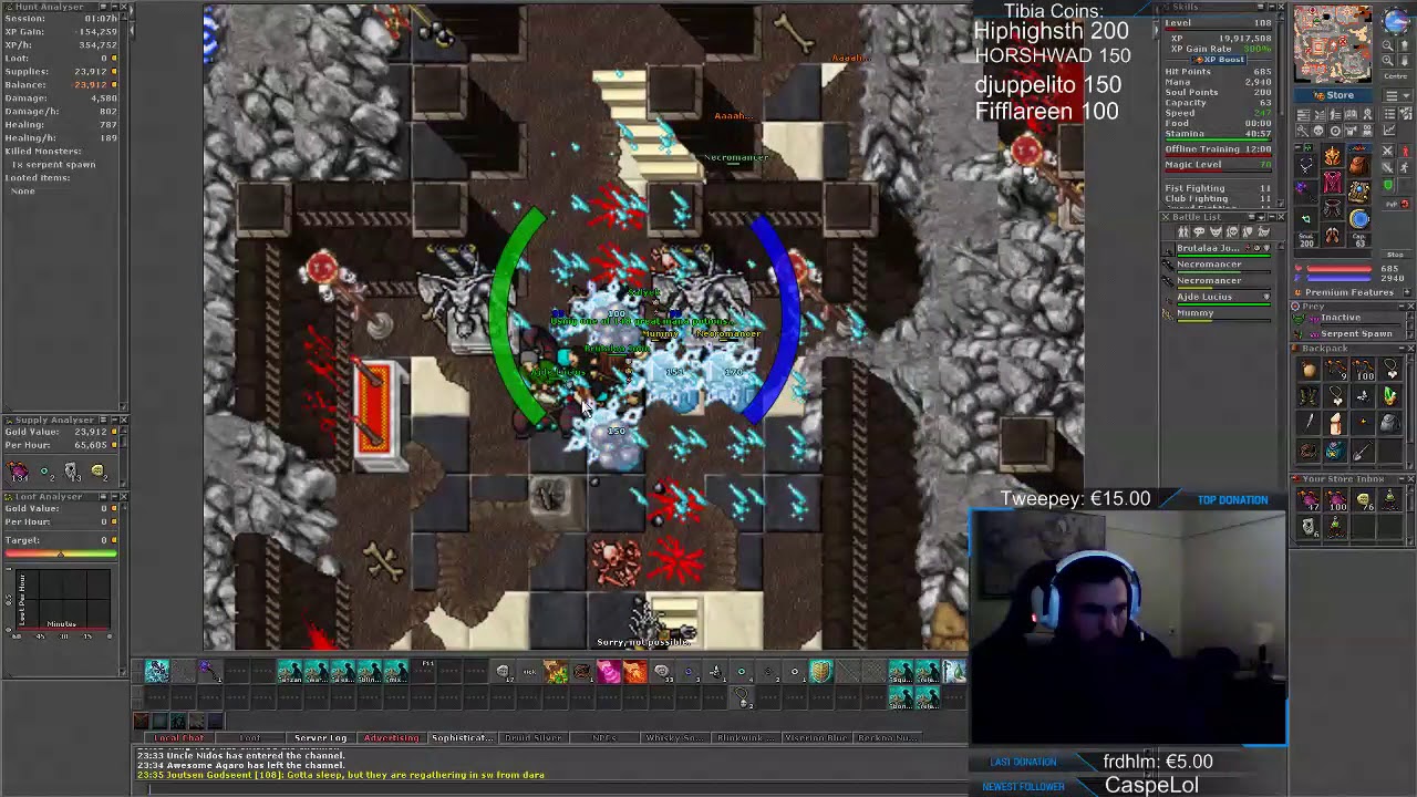 Tibia Tortura Retro Hardcore PVP War 2