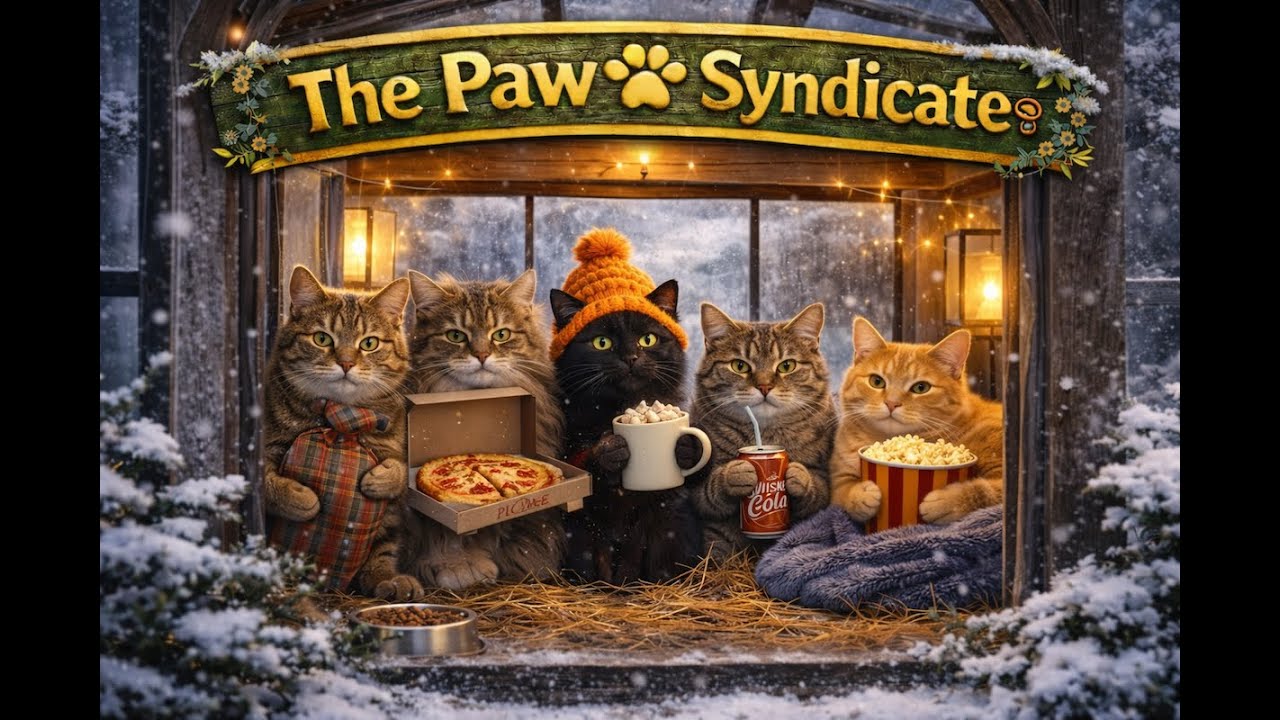 Live Cat Cam 🐾 Cozy Feral Cats in a Greenhouse Shelter