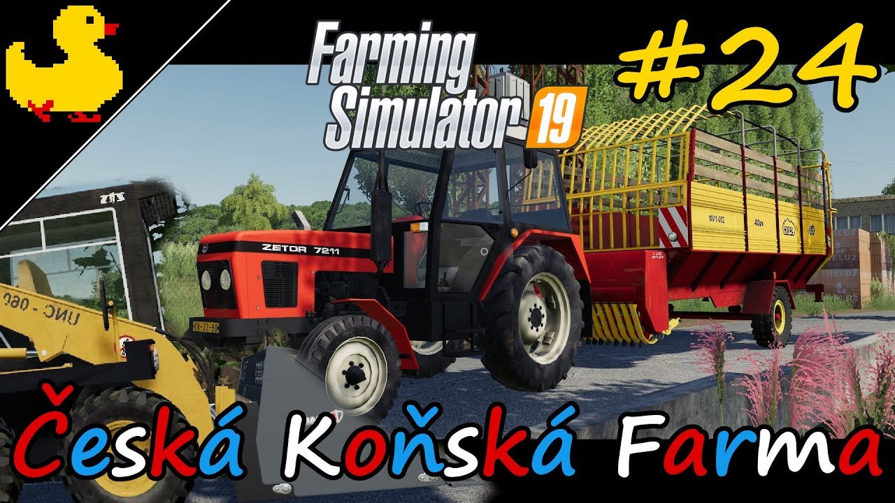 7 nových strojů- ZETOR, HORAL, UNC, RUR...! - Farming Simulator 19 CZ #24