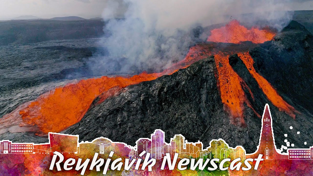 Выпуск новостей RVK №108: Вулкан выбрасывает 20-метровый лавовый водопад